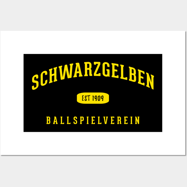 Borussia Dortmund Wall Art by CulturedVisuals